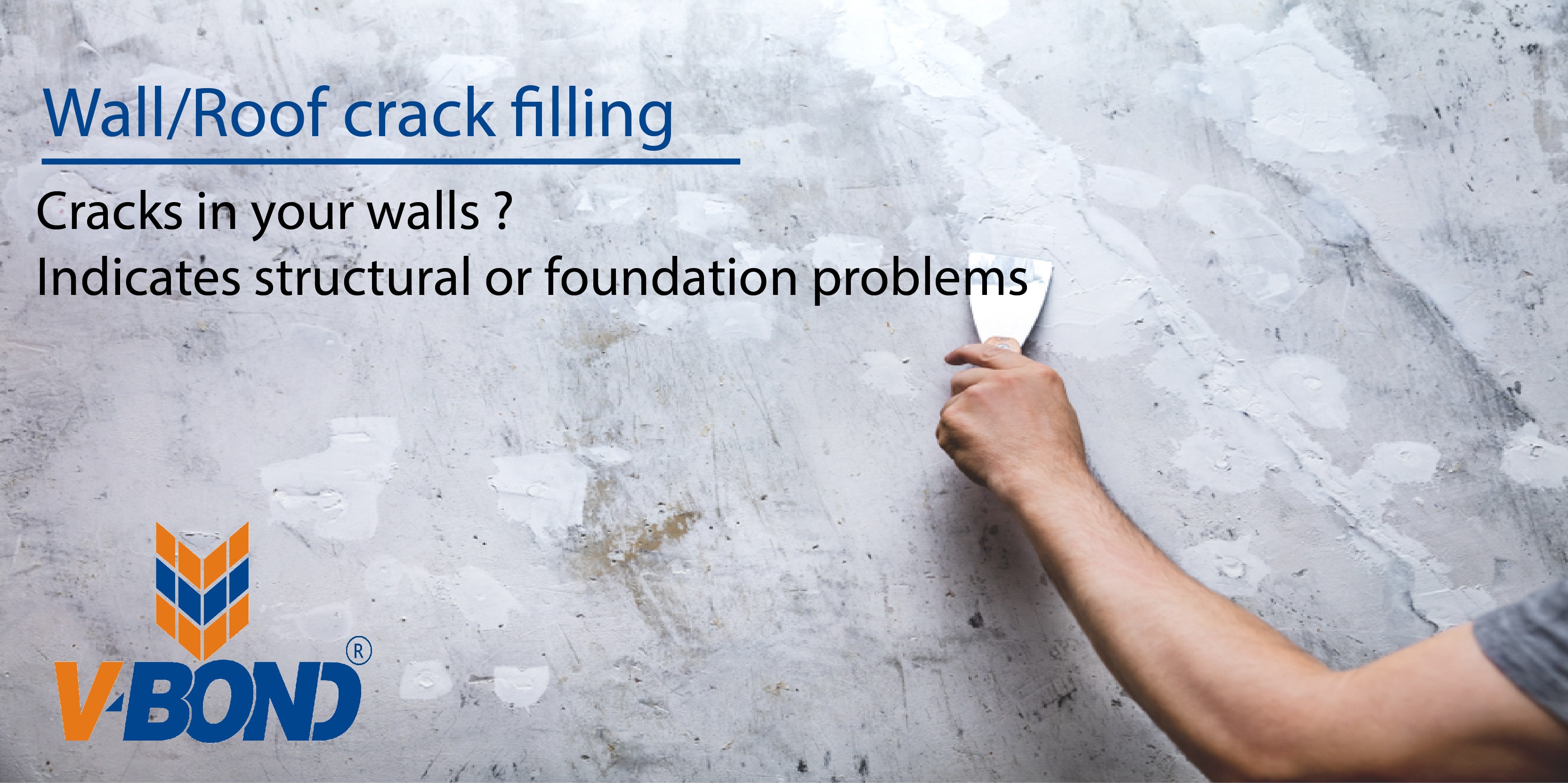 WALL/ROOF CRACK FILLING